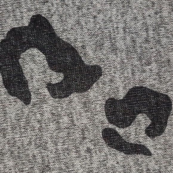 WHITE BIRCH Grey Leopard Print Cardigan Open Front Womens Size XL NWT - Picture 11 of 12